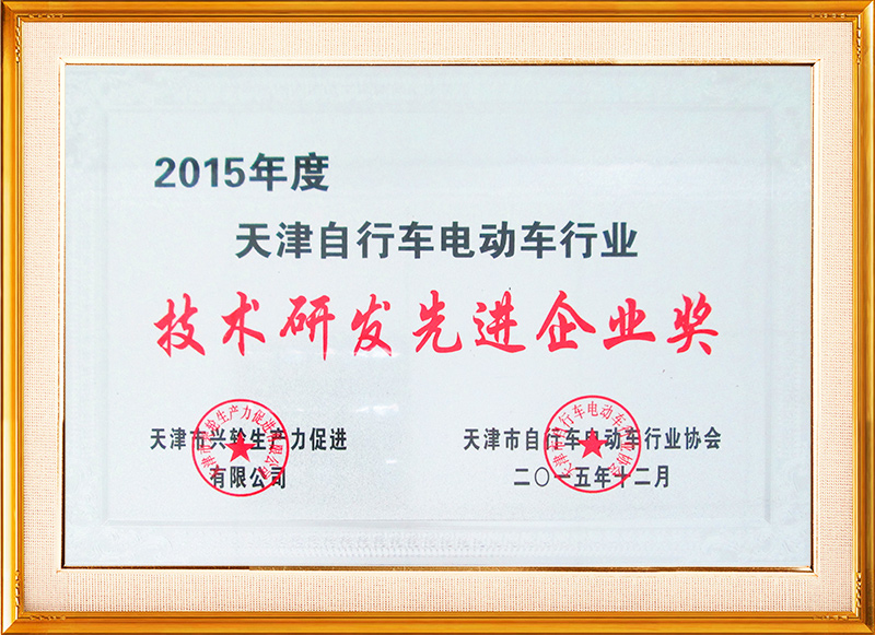 2015-技術(shù)研發(fā)先進(jìn)企業(yè)獎(jiǎng)牌